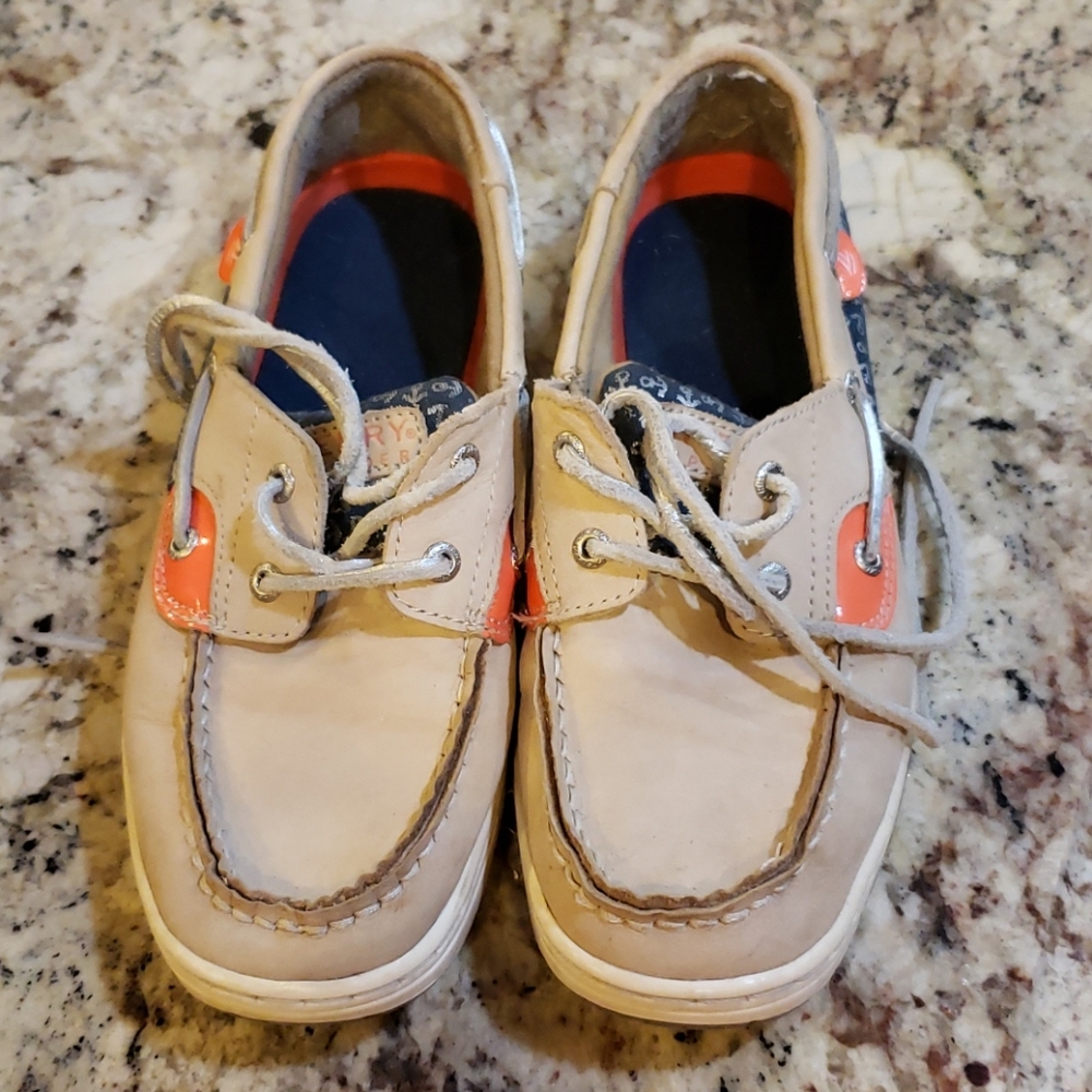 Sperry Anchor Boat Shoes - Womens 7/Girls 5